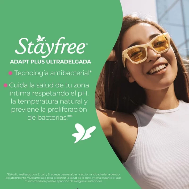Toalla Stayfree Plus Ultradelgada 12 und