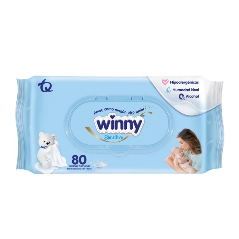Toallitas Winny Recién Nacido 80 und
