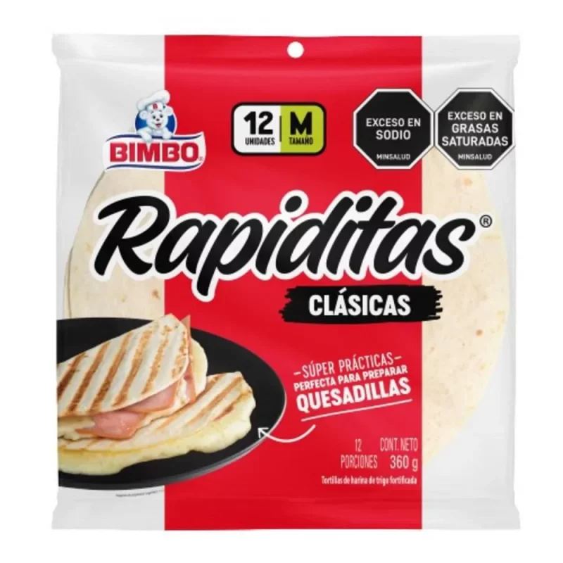 Tortillinas Rapiditas Bimbo X 12 und 360 g