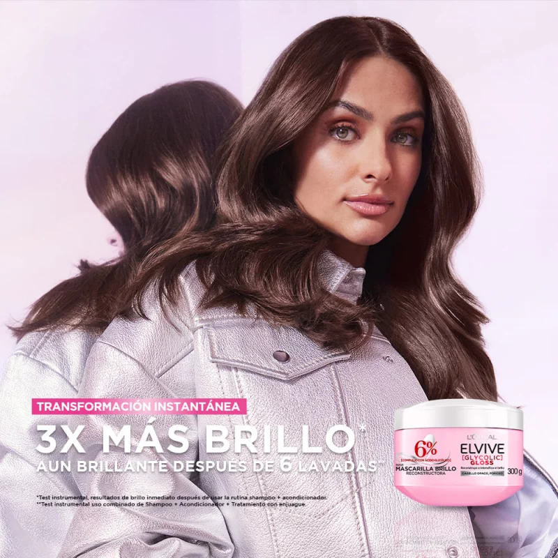 Tratamiento Elvive Glycolic Gloss x 300 g