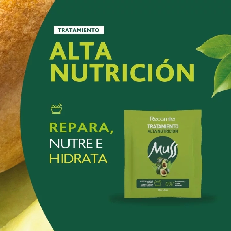 Tratamiento Muss Alta Nutrición x 30 ml