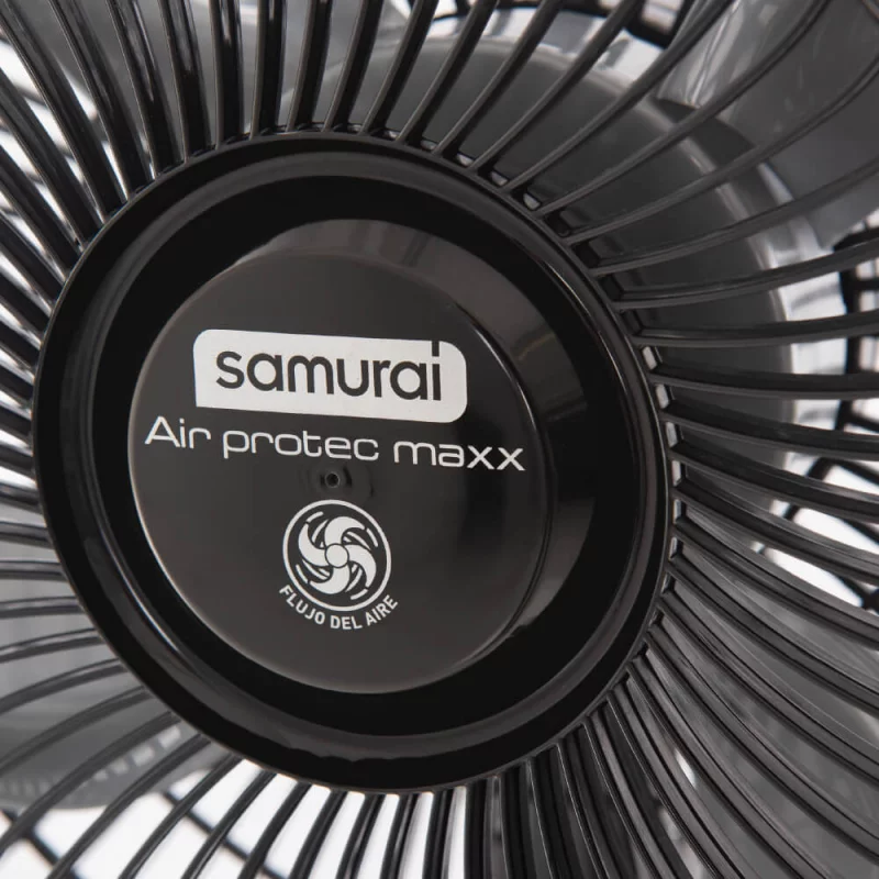 Ventilador Samurai Airprotec MAXXVE3141IO 2 En 1 Negro