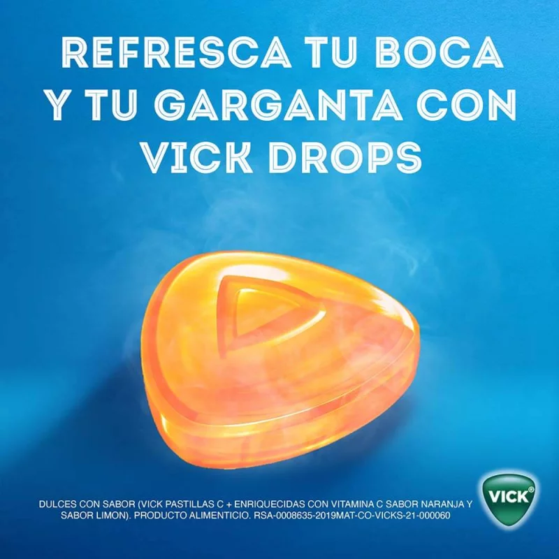 Vick Pastillas X 5 und Naranja 10 g