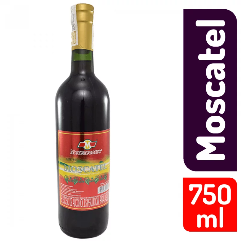 Vino Mercacentro Moscatel 750 ml