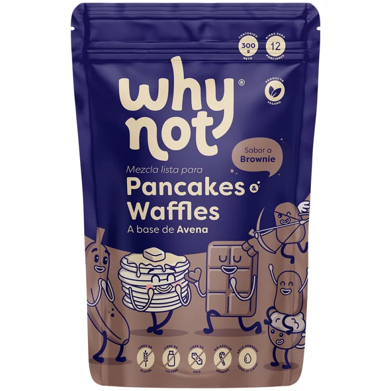 Why Not Pancakes-Wafles x 300 g Brownie