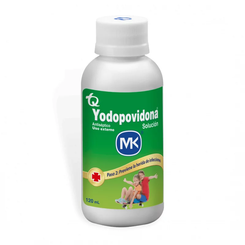 Yodopovidona Mk Solucion 120 ml