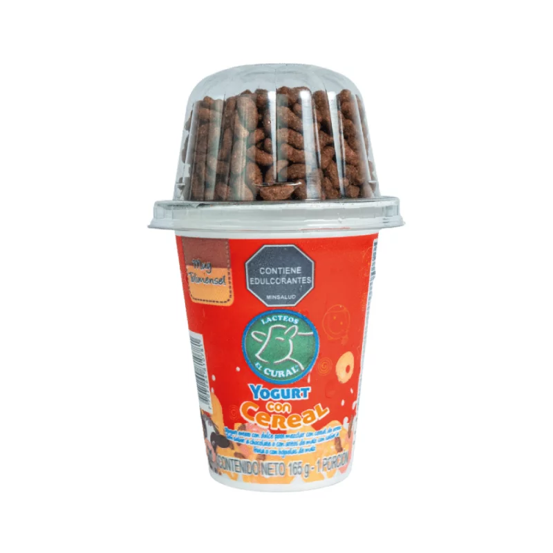 Yogurt El Cural Vaso x 165 g Cereal