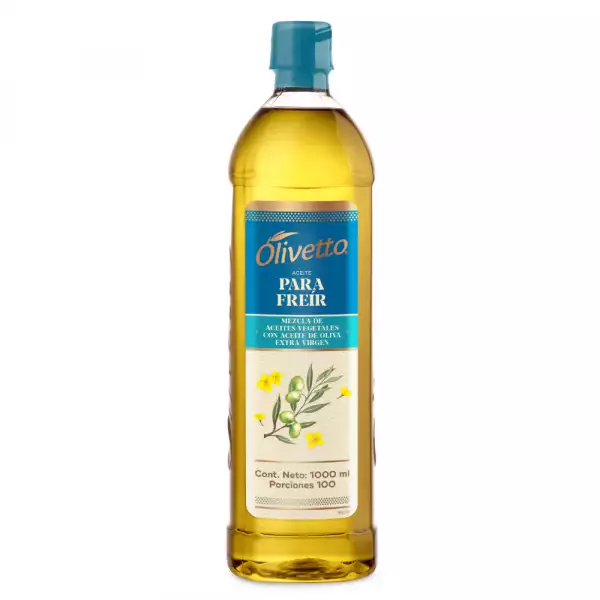 ACEITE MEZCLA VEGETAL OLIVA OLIVETTO PARA FREIR X1000ml