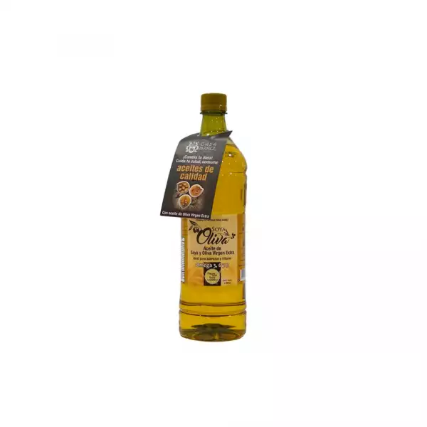 ACEITE SOYA Y OLIVA IBAÑEZ X1000ml