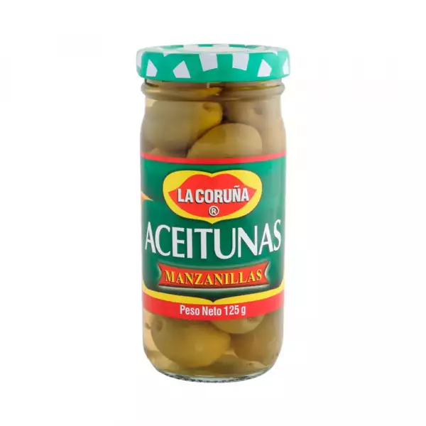 ACEITUNA CORUÑA MANZANILLA X125g