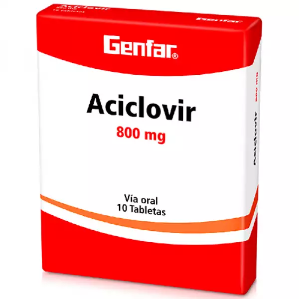 ACICLOVIR X800mg GENFAR X10 TABLETAS