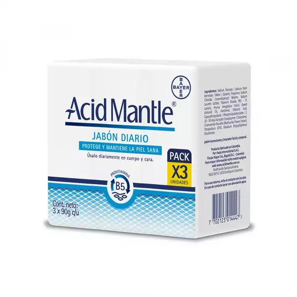 ACID MANTLE JABÓN X90g X3U