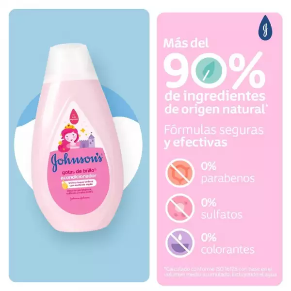 ACONDICIONADOR JOHNSON GOTAS BRILLO X400ml