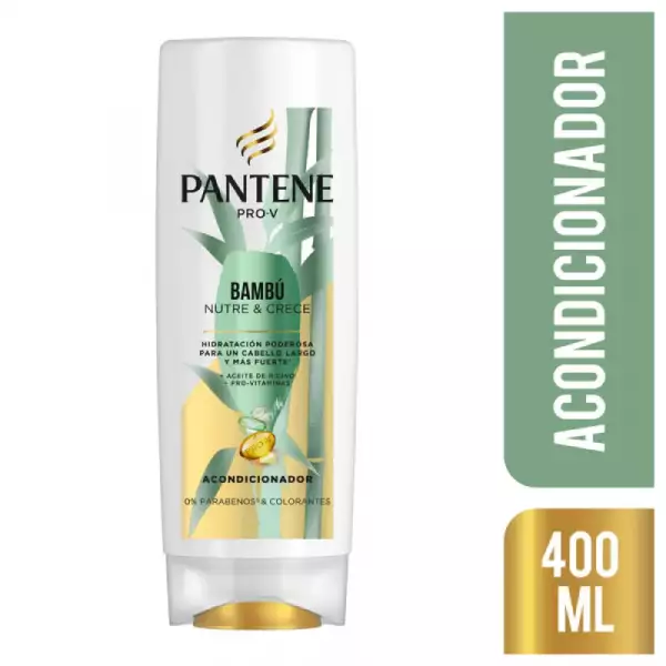 ACONDICIONADOR PANTENE BAMBÚ X400ml