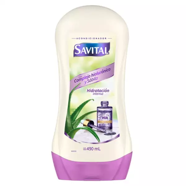 ACONDICIONADOR SAVITAL COMPLEJO HIALURÓNICO X490ml