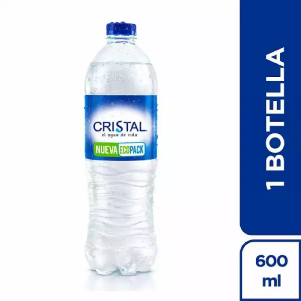AGUA CRISTAL SIN GAS X600ml