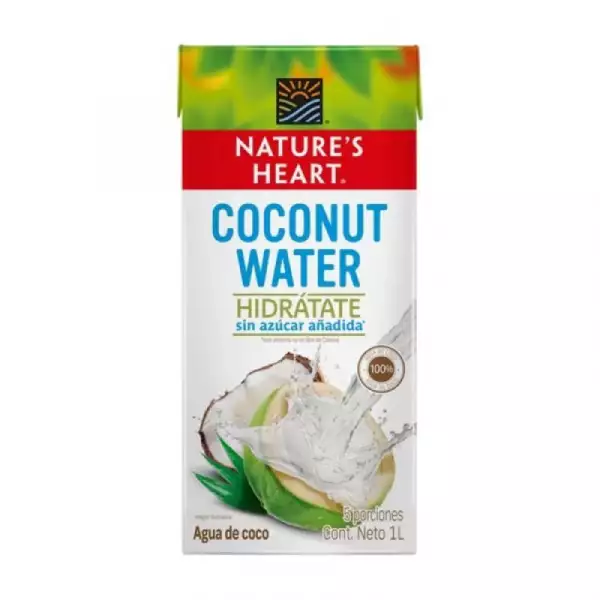 AGUA DE COCO NATURES HEART X1000ml