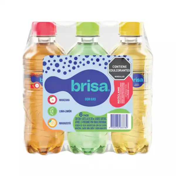 AGUA SABORIZADA BRISA SURTIDA X6 X280ml