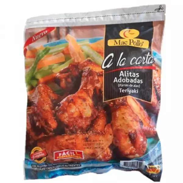 ALAS TERIYAKI MAC POLLO X900g
