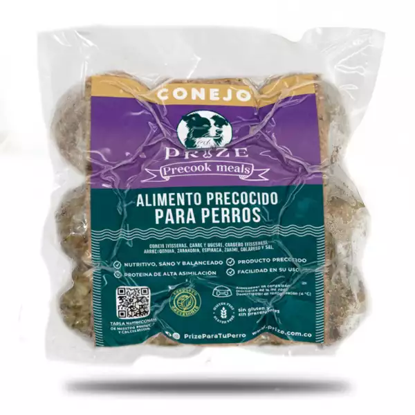 ALBONDIGAS PA PERRO PRIZE CONEJO X500g
