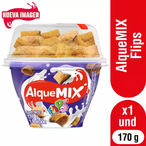 ALIMENTO LACTEO ALQUEMIX FLIPS X170g
