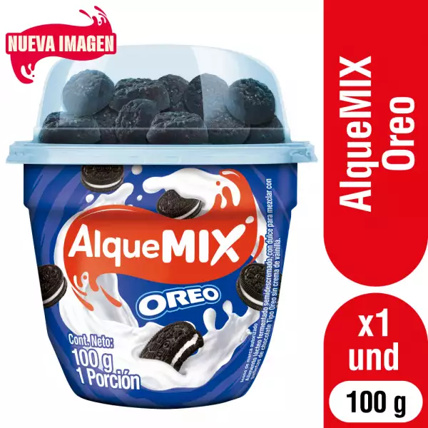 ALIMENTO LACTEO ALQUEMIX OREO X100g