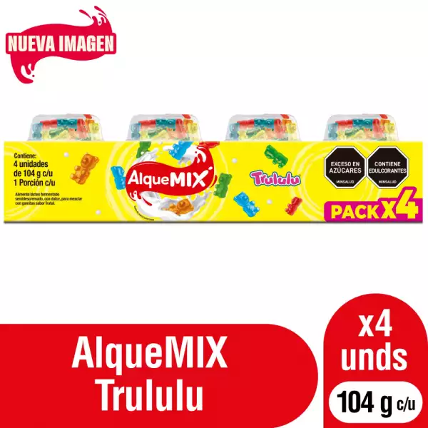 ALIMENTO LACTEO ALQUEMIX TRULULU X4u X100g