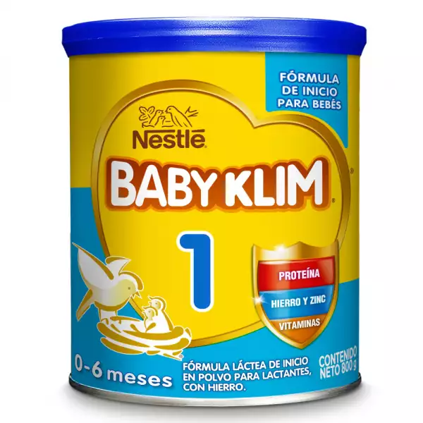 ALIMENTO LÁCTEO KLIM BABY 1 X800g
