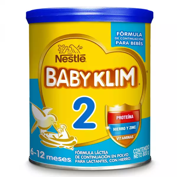 ALIMENTO LÁCTEO KLIM BABY 2 X800g