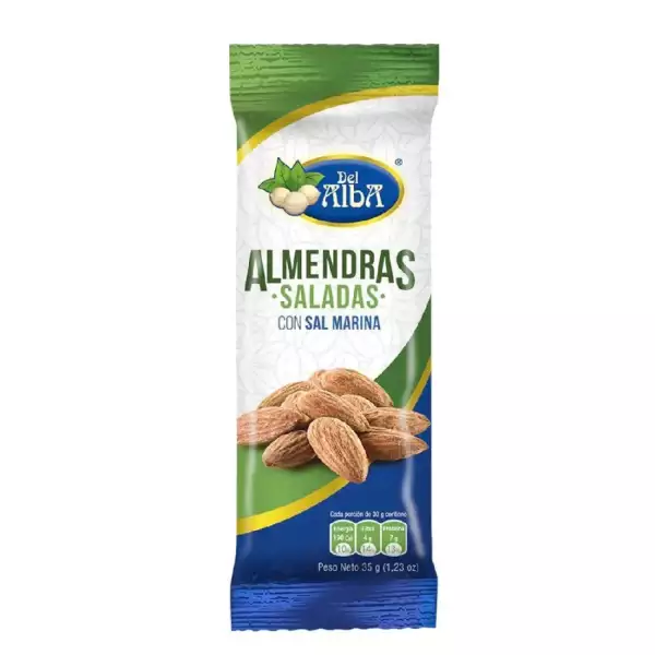 ALMENDRAS DEL ALBA CON SAL MARINA X35g