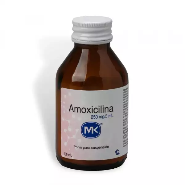 AMOXICILINA POLVO X250mg MK X100ml