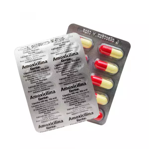AMOXICILINA X500mg GENFAR X1 SOBRE X10 TABLETAS