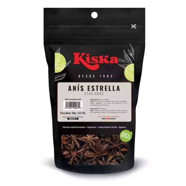 ANIS ESTRELLA KISKA X20g