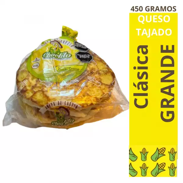 AREPA CHOCLITO QUESO DOBLE CREMA X3U X450g