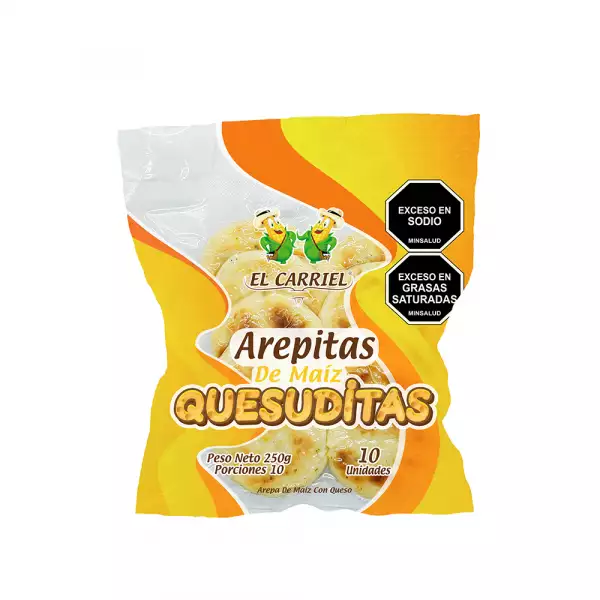 AREPA EL CARRIEL MINI X10u X250g