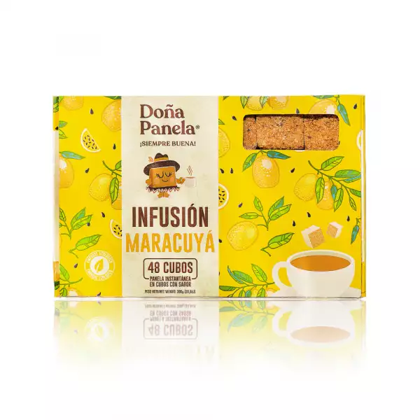 AROMATICA DOÑA PANELA MARACUYÁ X48 CUBOS