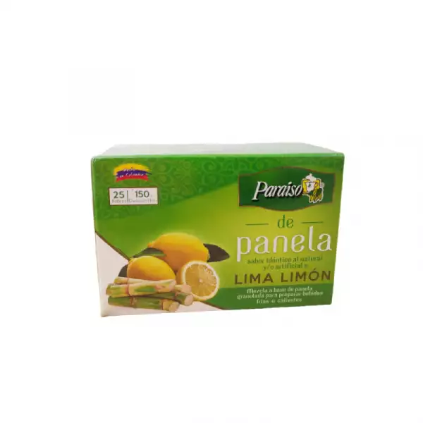 AROMATICA PANELA LIMA LIMÓN X25 SOBRES