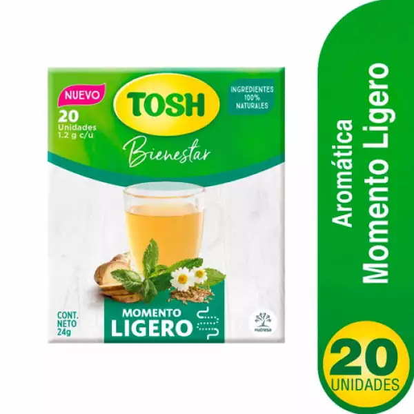 AROMATICA TOSH ARMONÍA MOMENTO LIGERO X20 SOBRES X24g