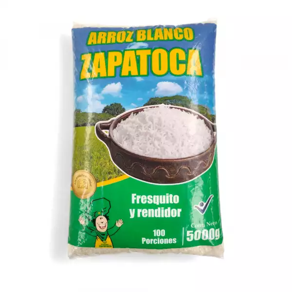 ARROZ BLANCO ZAPATOCA X5000g