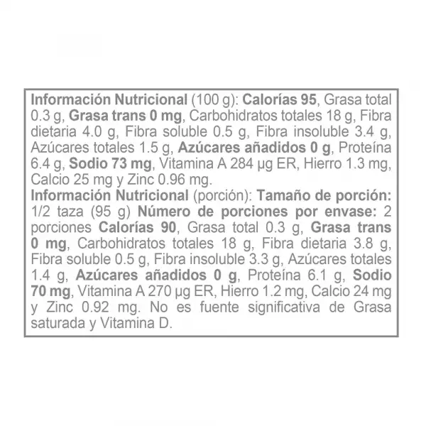 ARVEJA ZENÚ CON ZANAHORIA X2U X300g