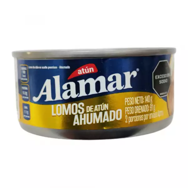 ATUN ALAMAR LOMO AHUMADO X140g