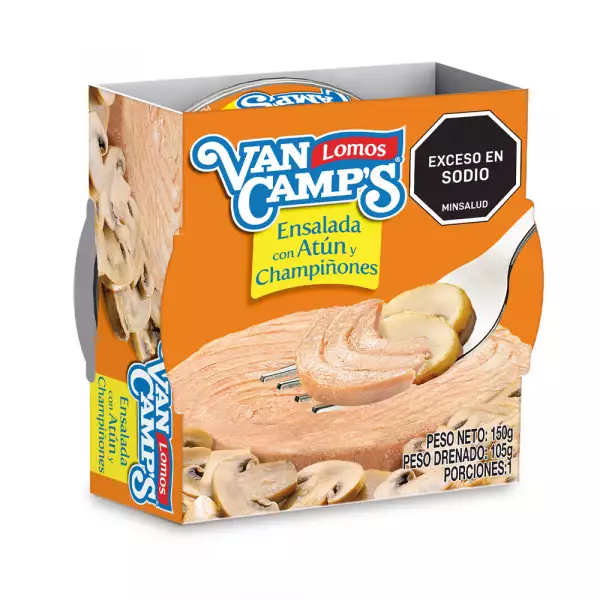 ATÚN VANCAMPS CHAMPIÑONES X150g