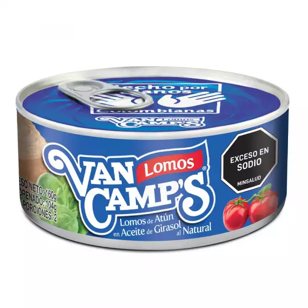 ATÚN VANCAMPS LOMITOS EN ACEITE X160g