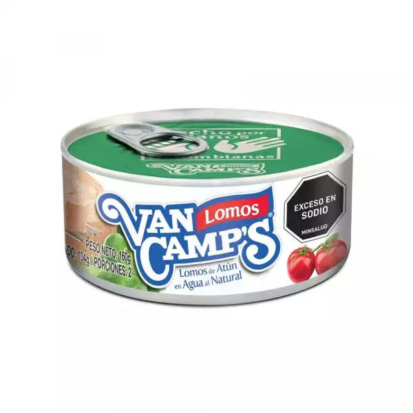 ATÚN VANCAMPS LOMITOS EN AGUA X160g