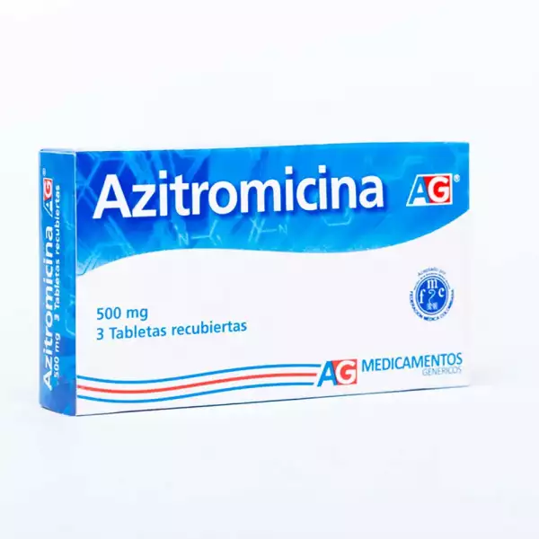 AZITROMICINA X500mg AG X3 TABLETAS