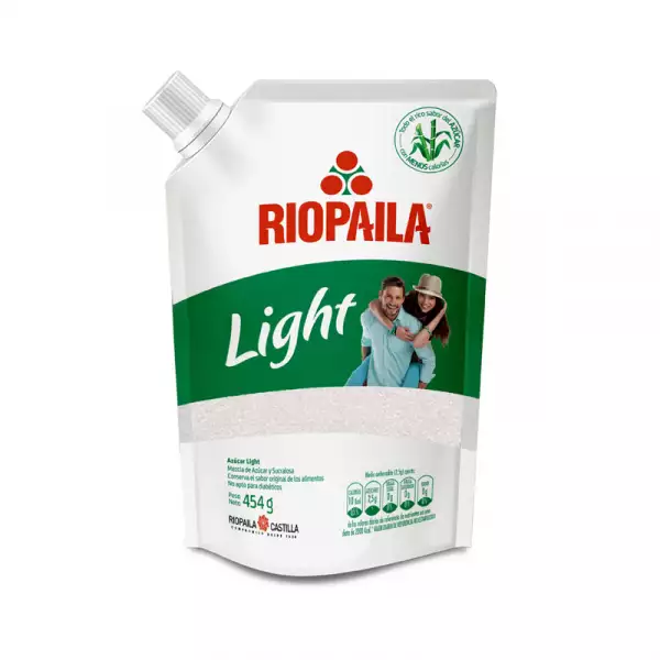 AZÚCAR LIGHT RIOPAILA X454g