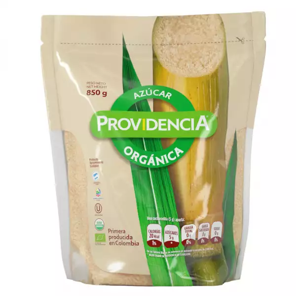 AZÚCAR ORGANICA PROVIDENCIA X850g