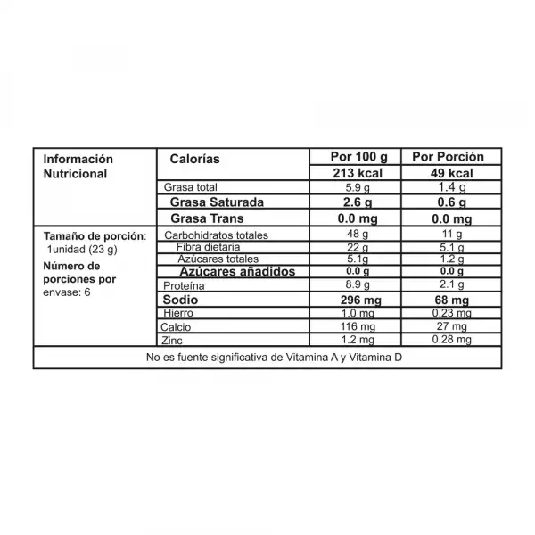 BARRA CEREAL TOSH LYNE X6 UNIDADES X138g