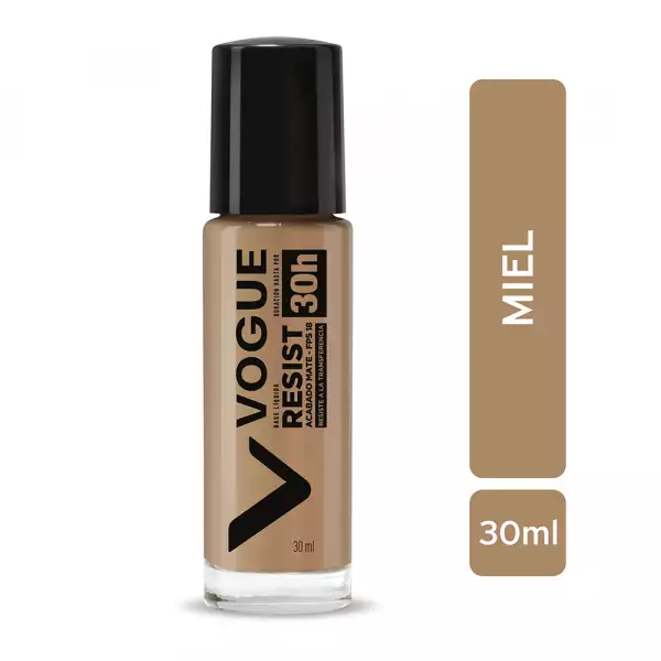 BASE MAQUILLAJE LIQUIDO VOGUE RESIST MIEL X30ml