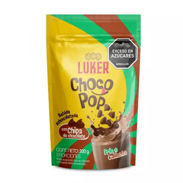 BEBIDA EN POLVO LUKER CHOCO POP X200g